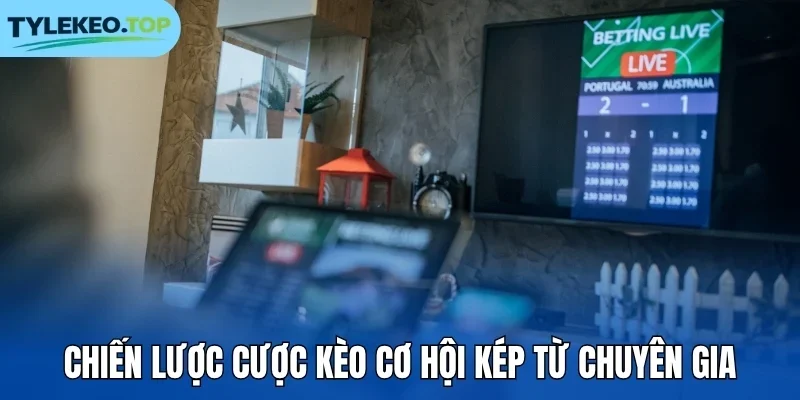 Chiến lược cược kèo cơ hội kép từ chuyên gia