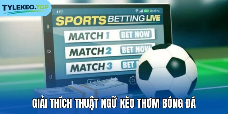 Giải thích thuật ngữ kèo thơm bóng đá