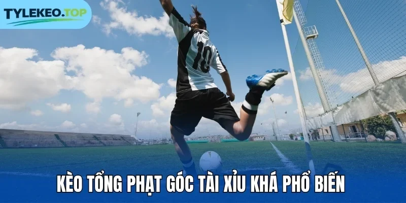 Kèo tổng phạt góc tài xỉu khá phổ biến