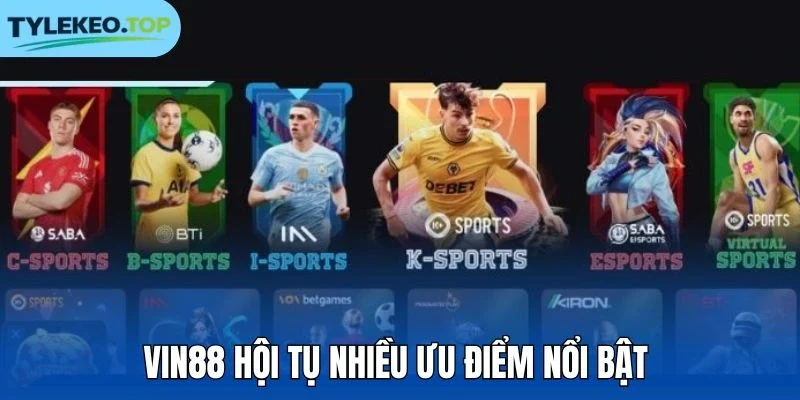 Vin88 hội tụ nhiều ưu điểm nổi bật