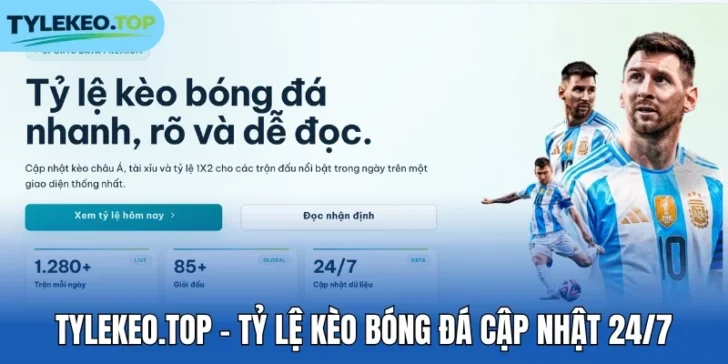 tylekeo.top - Chuyên trang tỷ lệ kèo bóng đá cập nhật 24/7